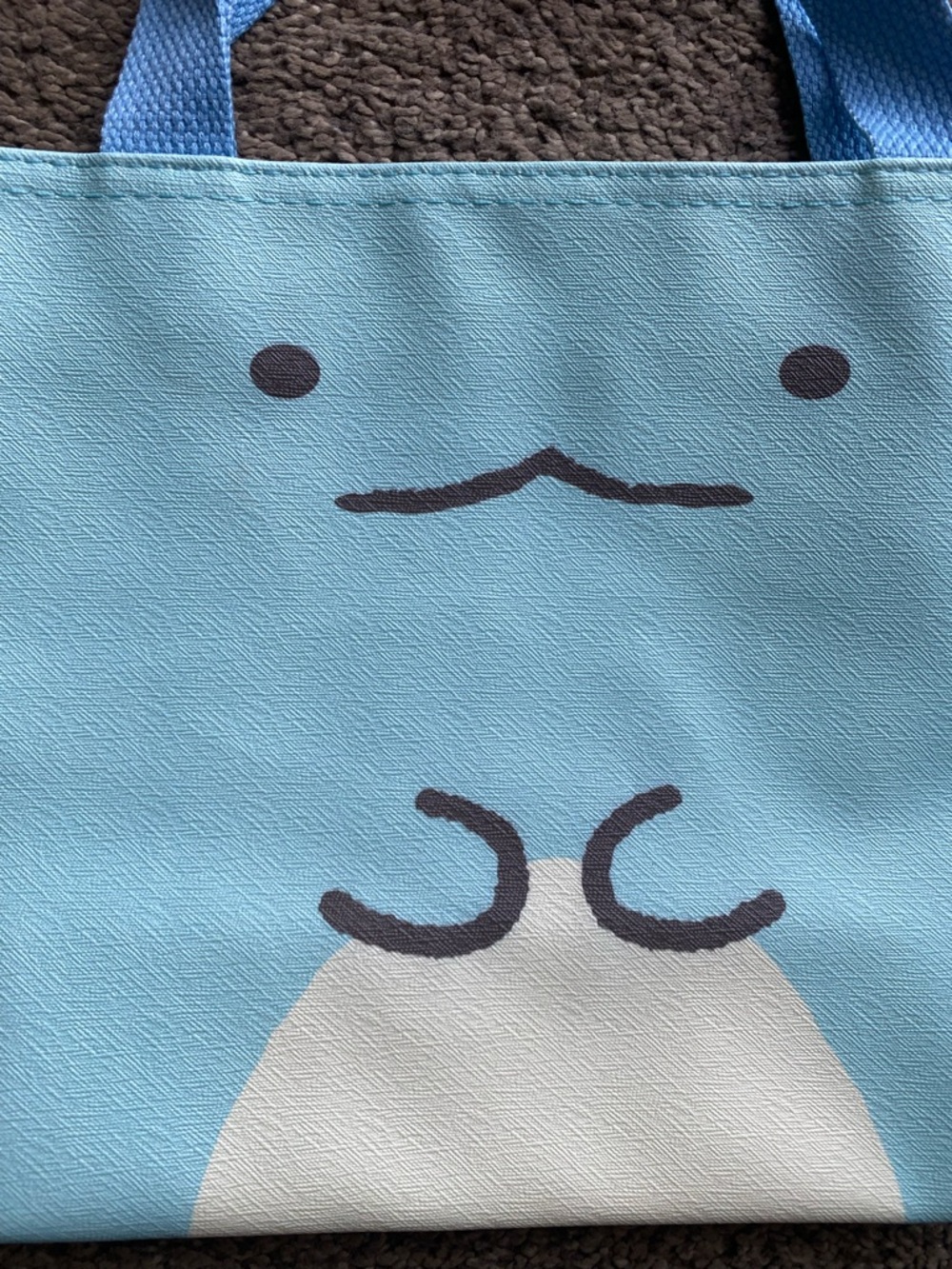 Cute Blue Character LUNCH BAG JAPANESE SUMIKKOGURASHI - Picture 2 of 6